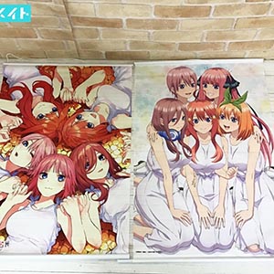 五等分の花嫁 B2タペストリー 五等分の花嫁展 MAKEOVER , 一花＆二乃＆三玖＆四葉＆五月