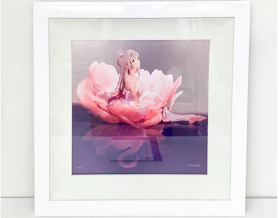 アールビバン 版画 Anmi ME版 夢見るフラミンゴ買取