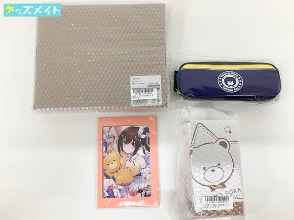 ホロライブ ときのそら 100万人記念グッズ フルセット 直筆サイン＆メッセージ入りポストカード付き