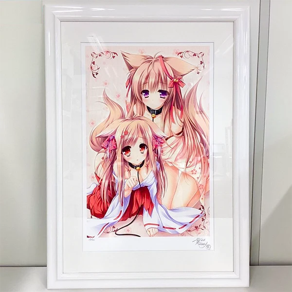 萌木原ふみたけ ケモミミ親子