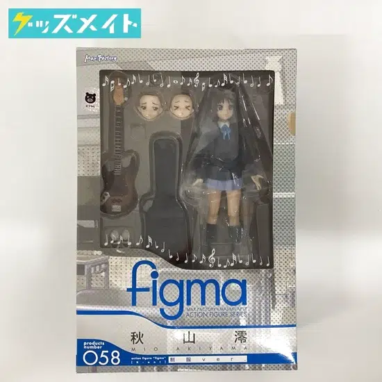 figma 058 けいおん! 秋山澪 制服ver. 買取実績価格
