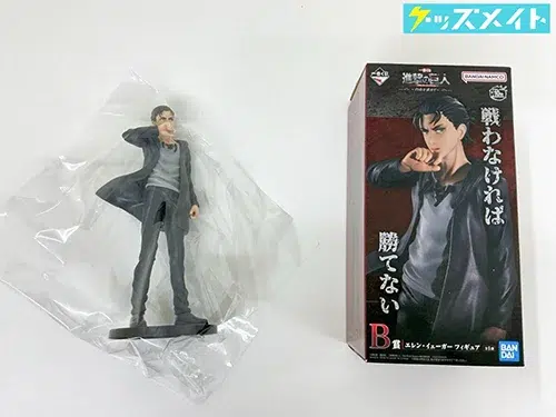 進撃の巨人 一番くじ 〜自由を求めて〜 B賞 フィギュア エレン・イェーガー 内箱無し 買取実績価格