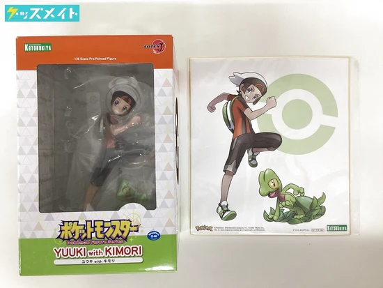 ARTFX J ポケットモンスター ユウキwithキモリ 特典色紙付き コトブキヤ 買取実績価格