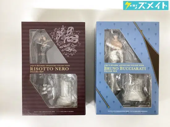 ジョジョの奇妙な冒険 黄金の風 フィギュアペン ブローノ・ブチャラティ リゾット・ネエロ 買取実績価格